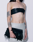Moulded leather bandeau